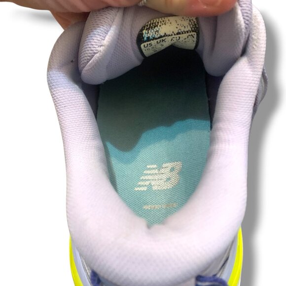 Hoka One One Bondi 7 Women's Running Shoes 10.5 Lavender Yellow Cushioned Read - Picture 14 of 15